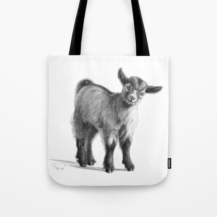 Goat baby G097 Tote Bag