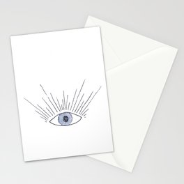 evil eye Stationery Cards