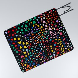 Abstract Confetti Terrazzo Colorful Pattern Art Decoration Picnic Blanket