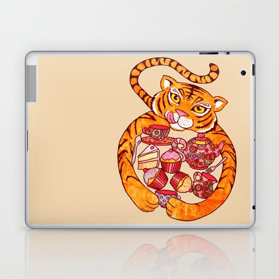Tiger's Tea Laptop & iPad Skin