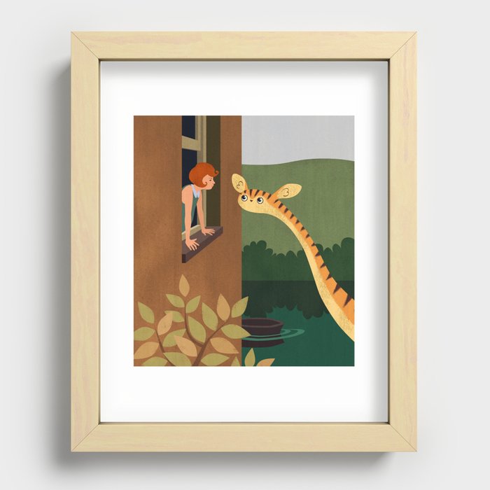 Come Outside Recessed Framed Print