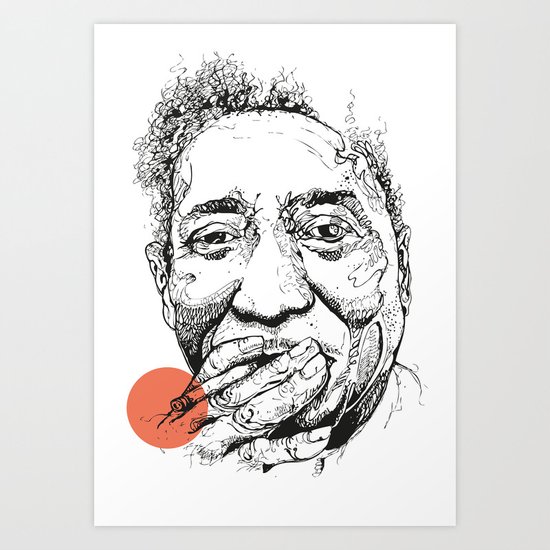 Muddy Waters - Get your mojo! Art Print