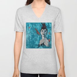 Maria Tallchief as Firebird V Neck T Shirt