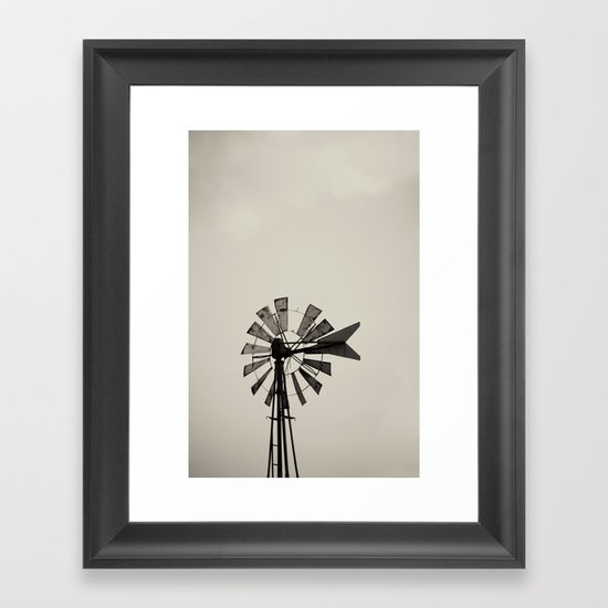 Windmill Framed Art Print