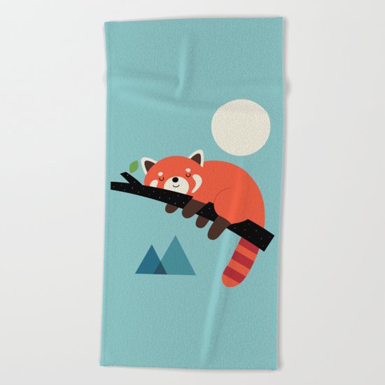 Nap Time Beach Towel