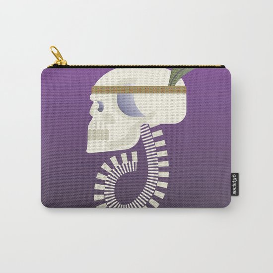 Indie G skull Carry-All Pouch