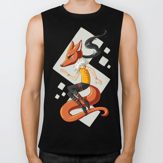 Kitsune 2 Biker Tank