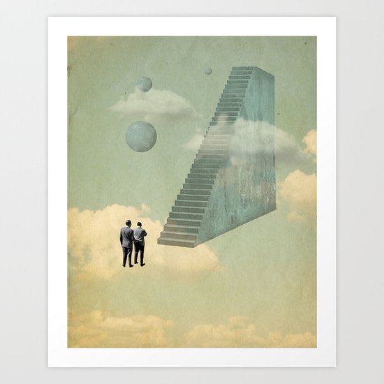 Numbers Up Art Print