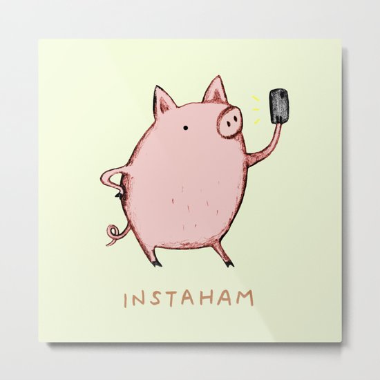 Instaham Metal Print