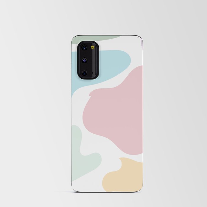 13  Abstract Shapes Pastel Background 220729 Valourine Design Android Card Case