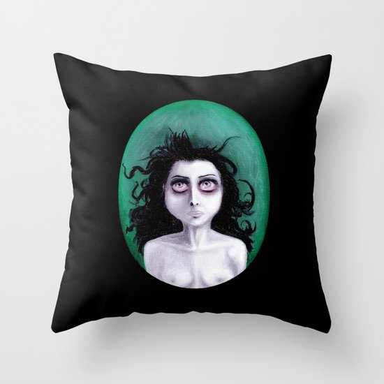 BREATHE UNDERWATER Throw Pillow