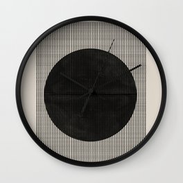 Minimalist Paper Art Wall Clock