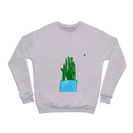 Snake Plant - Inspired by our houseplant that we named Spikey, Crewneck Sweatshirt