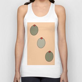 Three Pimentos Unisex Tank Top