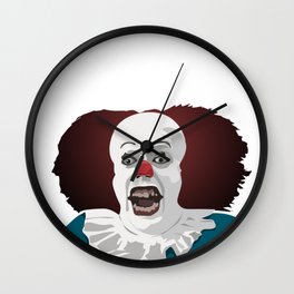 Cool party Clown Face Wall Clock