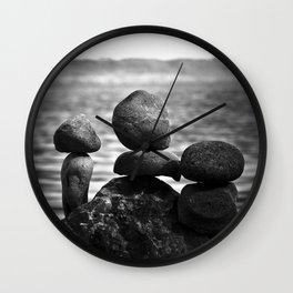 together alone Wall Clock
