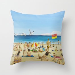 Bondi Beach Throw Pillow
