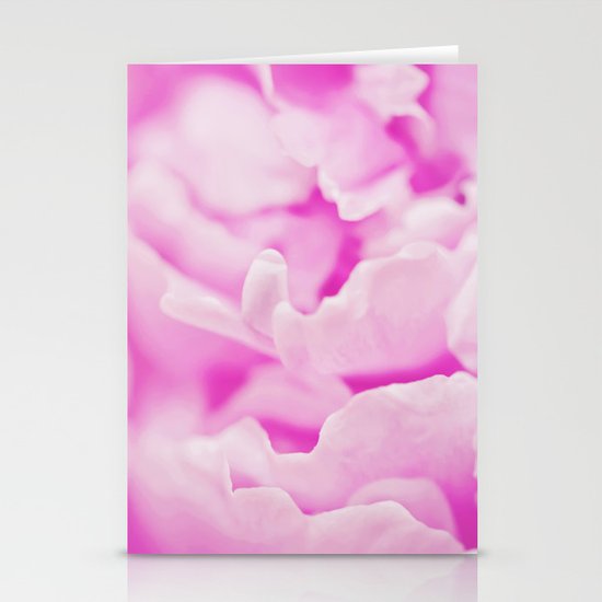 Pink Peony Stationery Cards