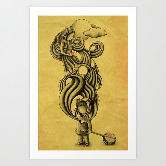 Little Lion Man Art Print
