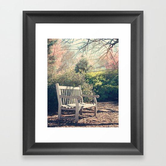 Waiting for you! Framed Art Print
