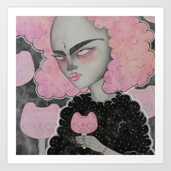 Momoko Art Print