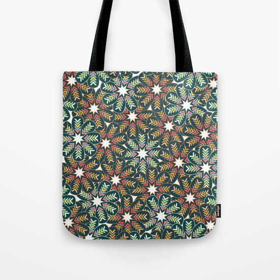 Floral wreath Tote Bag