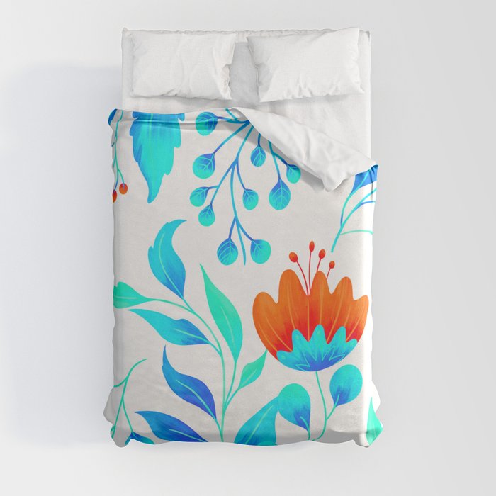 flowers Duvet Cover