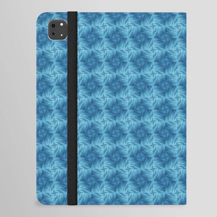 "Blue Swirls" iPad Folio Case