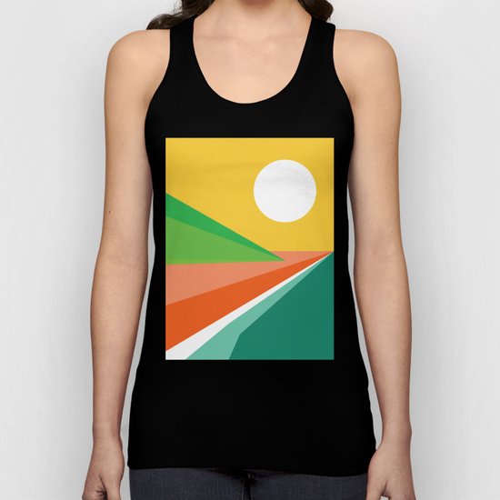 The beach Unisex Tank Top