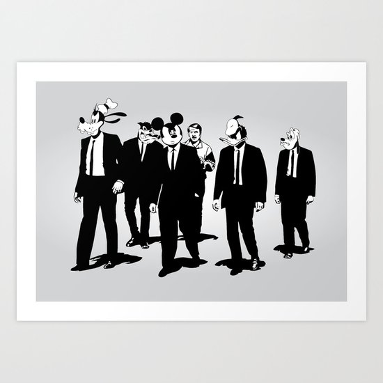 Walt's Protection Crew Art Print