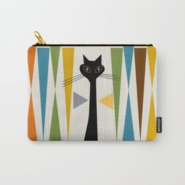 Mid-Century Modern Art Cat 2 Carry-All Pouch