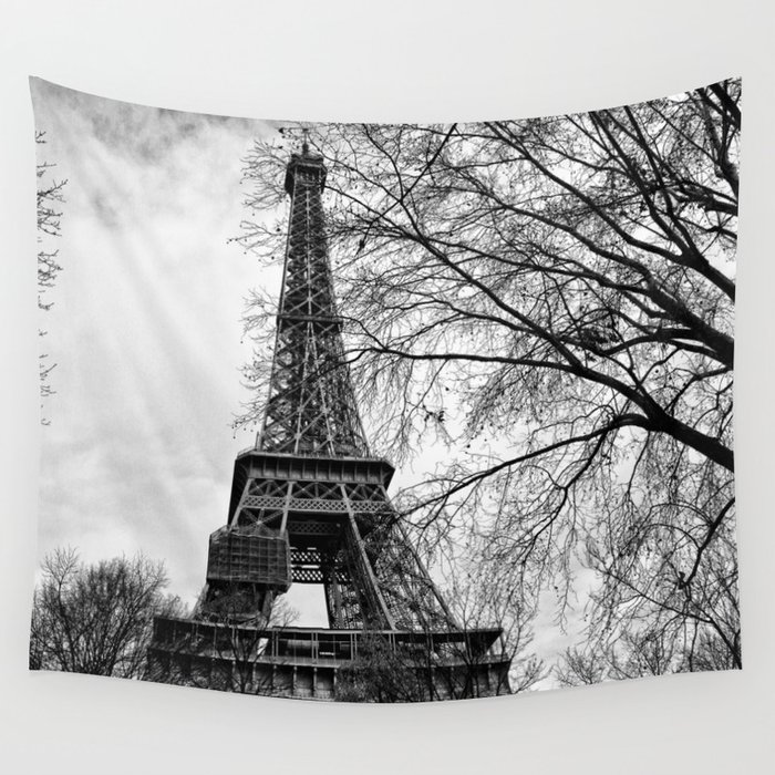 Eiffel tower Paris Wall Tapestry