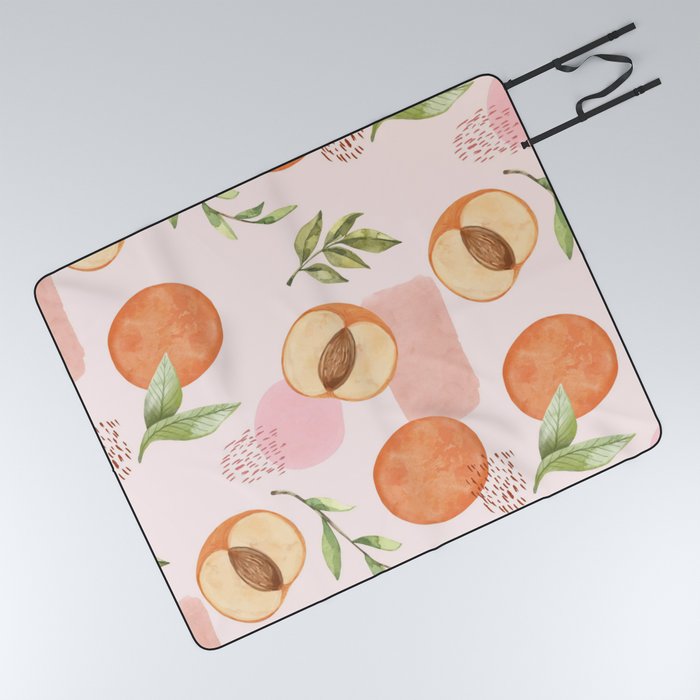 Peach Tea Picnic Blanket