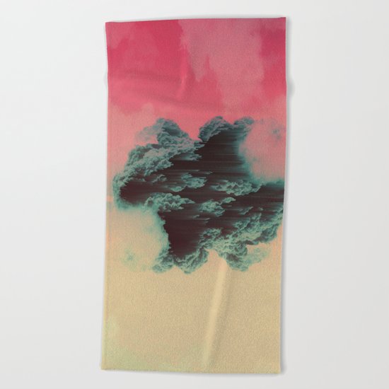 dissipate Beach Towel