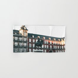 Spain Photography - Historical Landmark In Madrid Hand & Bath Towel