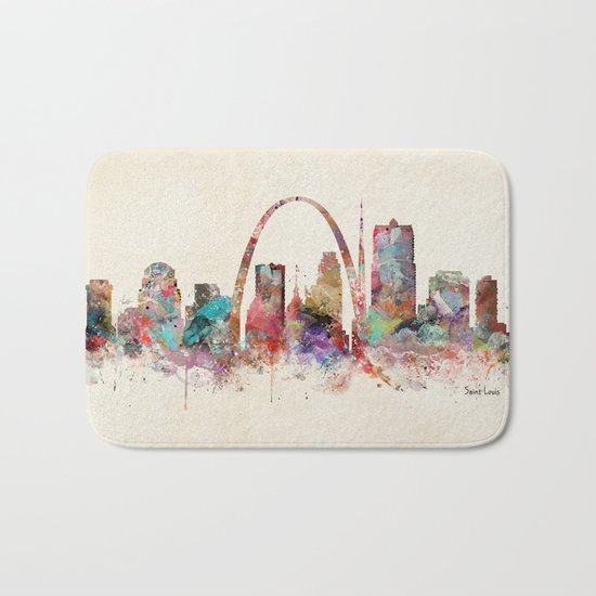 saint louis missouri Bath Mat