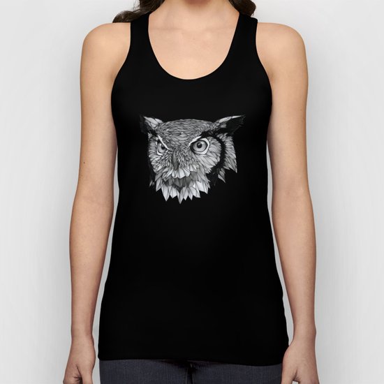 Owl Unisex Tank Top