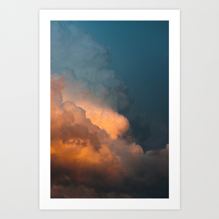 clouds Art Print