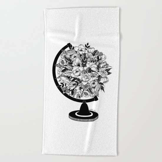 What a Wonderful World Beach Towel