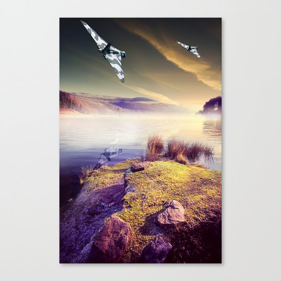 Vulcan Thunder in the Valley Canvas Print