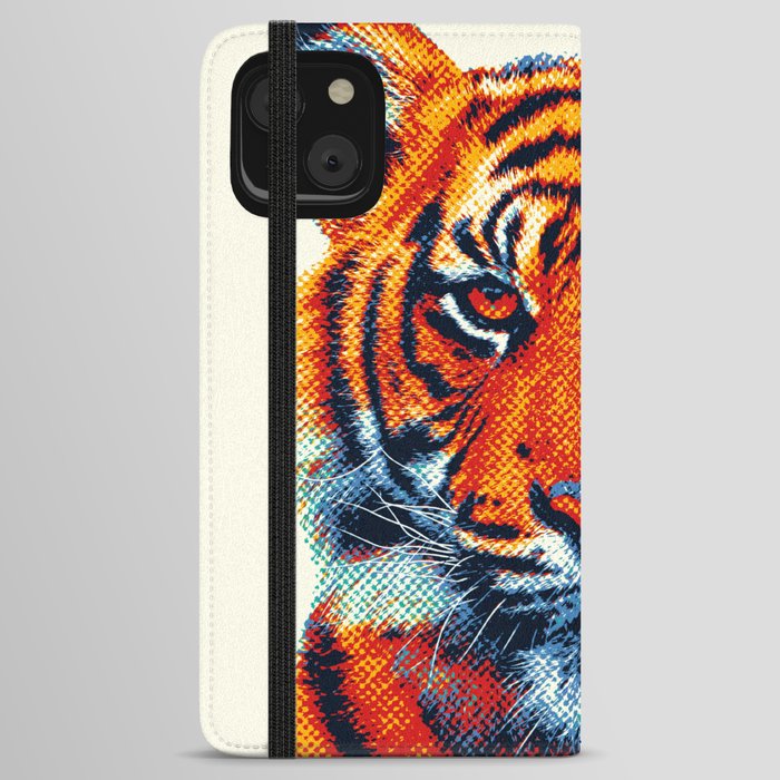 Tiger - Colorful Animals iPhone Wallet Case