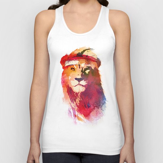 Gym Lion Unisex Tank Top