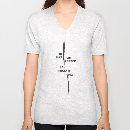 LET IT FUCKING GO /first vers./ Unisex V-Neck