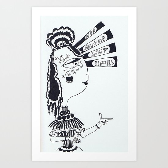 nt 011 Art Print