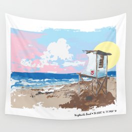 Sunset at Wrightsville Wall Tapestry