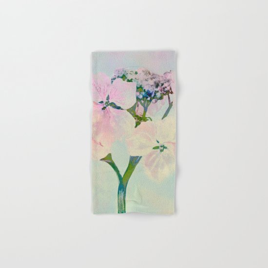 subtle hydrangea Hand & Bath Towel