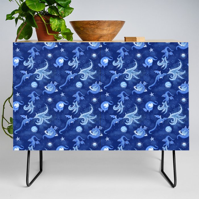 Magical Space Dragons Credenza
