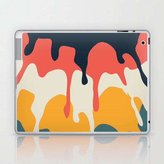 Colorful splatters Laptop & iPad Skin