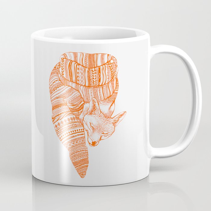 FOX IN THE SNOW Coffee Mug