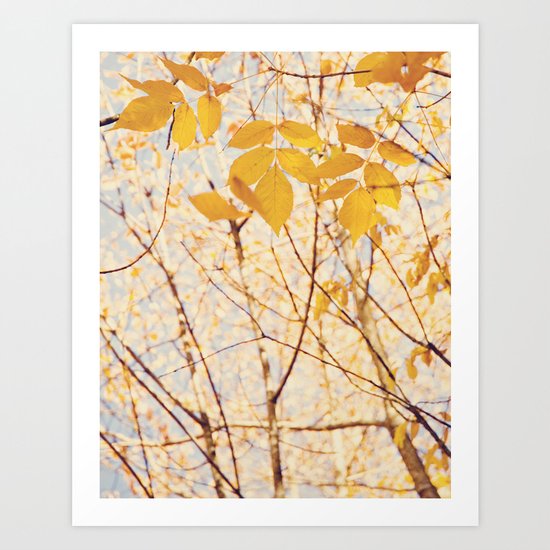 Autumn Leaves Art Print